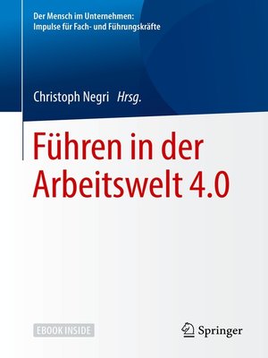 cover image of Führen in der Arbeitswelt 4.0